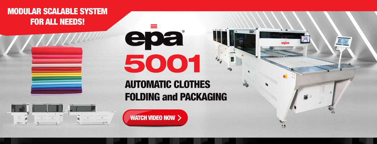Automatic Clothes and Folding Packaging Machine - EPA 5001